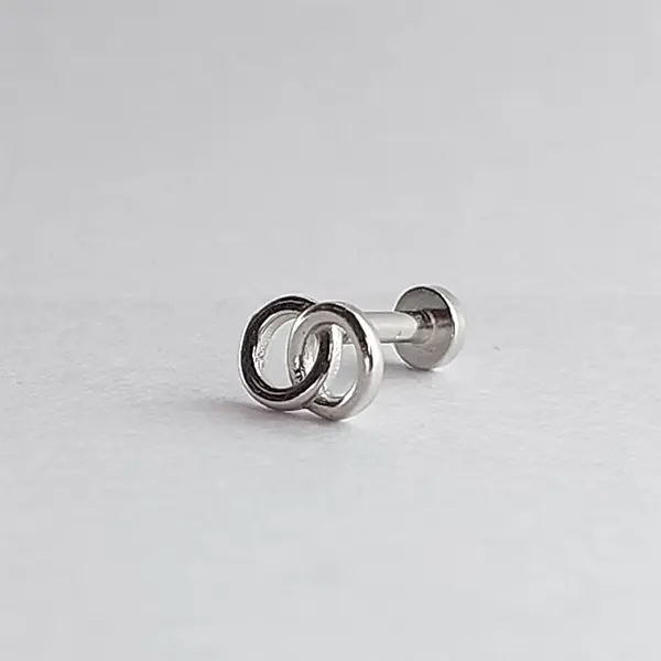 پیرسینگ نقره زنانه کد P110