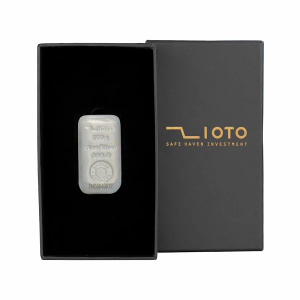 شمش نقره زیوتو 100 گرم