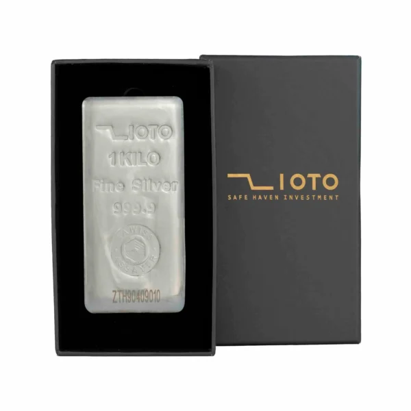 شمش نقره زیوتو 1000 گرم