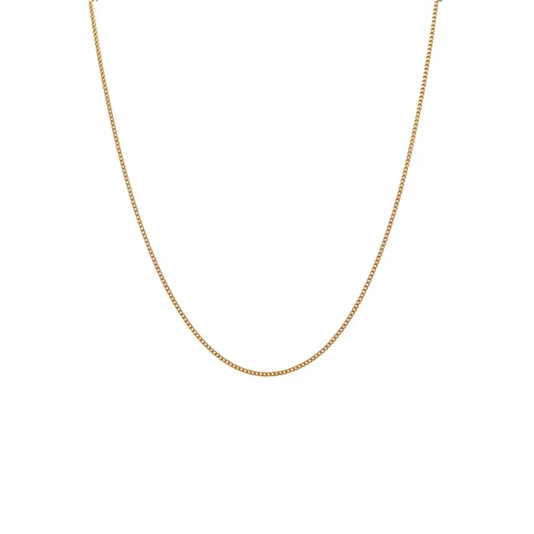 زنجیر طلا 18 عیار طرح کارتیه - 1.060 گرم - ۴۰ سانتیمتر