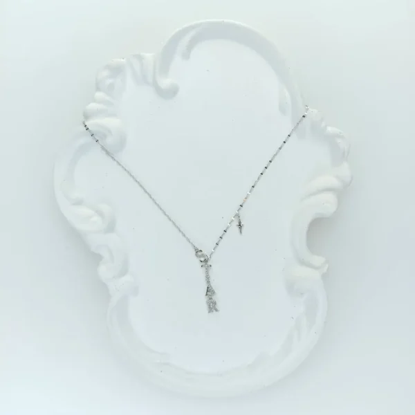 مدال نقره زنانه مدل استار