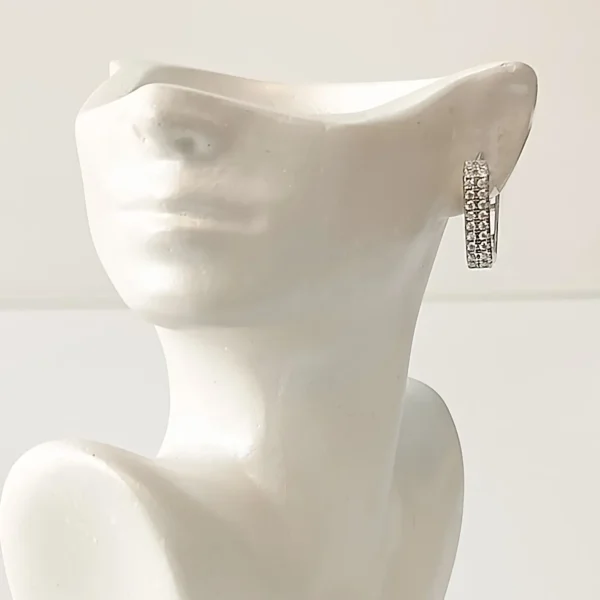 گوشواره نقره مدل فرح