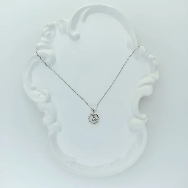 مدال نقره زنانه مدل مارتا