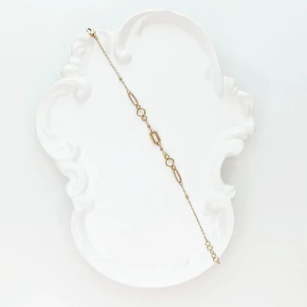 دستبند طلای ۱۸ عیار - طرح تیفانی هوما